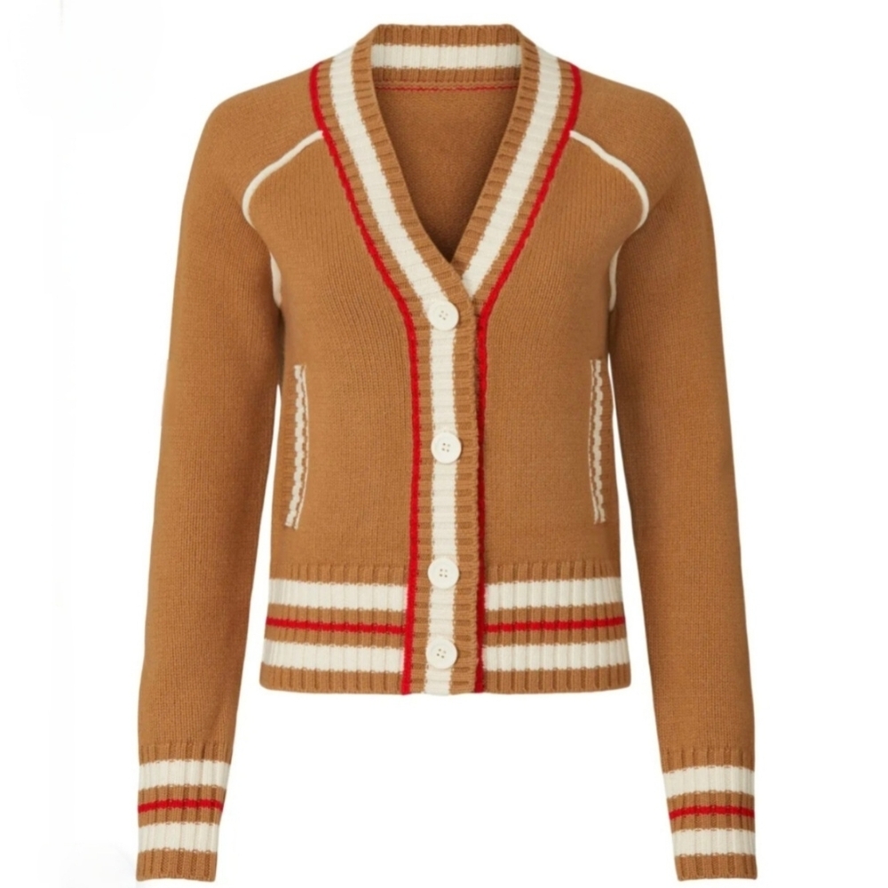 Wales Bonner Artist Wool Cardigan, S